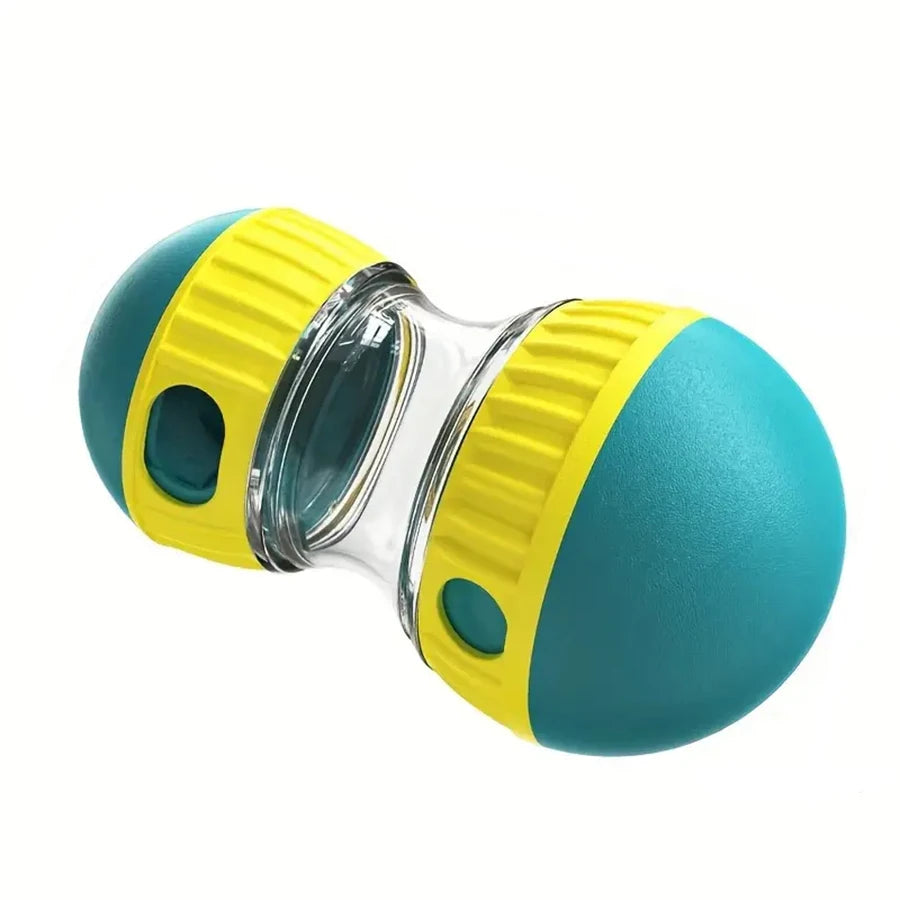 Balle distributrice de friandises pour chien, jouet d'entraînement à l'alimentation lente, distributeur de friandises pour animaux de compagnie, machine d'alimentation lente